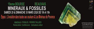 Bourse aux minéraux et fossiles de Beauvais.