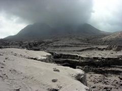 la soufriere vue de plymouth