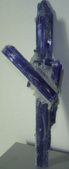 Disthene extra bleu grand cristal 30cm Minas Salinas bahia bresil