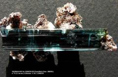 Tourmaline Var. Indicolite (Brésil)