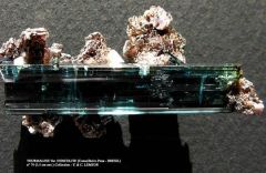 Tourmaline Var. Indicolite (Brésil)