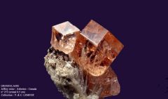 Grenat Var. hessonite (Asbestos / Canada)