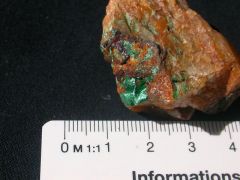 malachite fibreuse