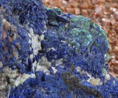 Azurite, Maroc