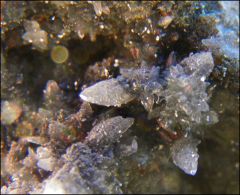 calcite Sur stibnite