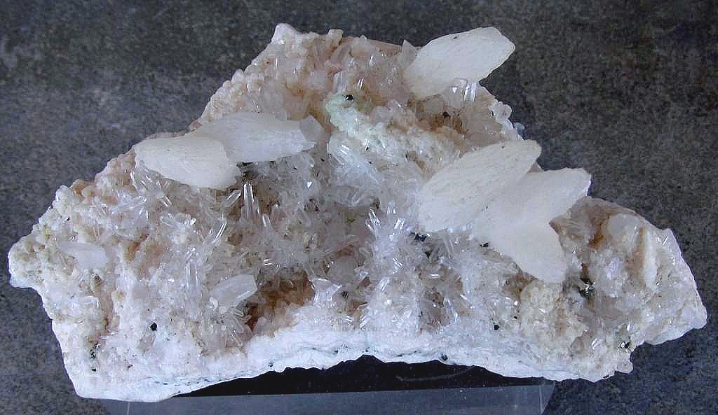 Calcite, Quartz et Pyrite