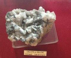 Calcite et galène