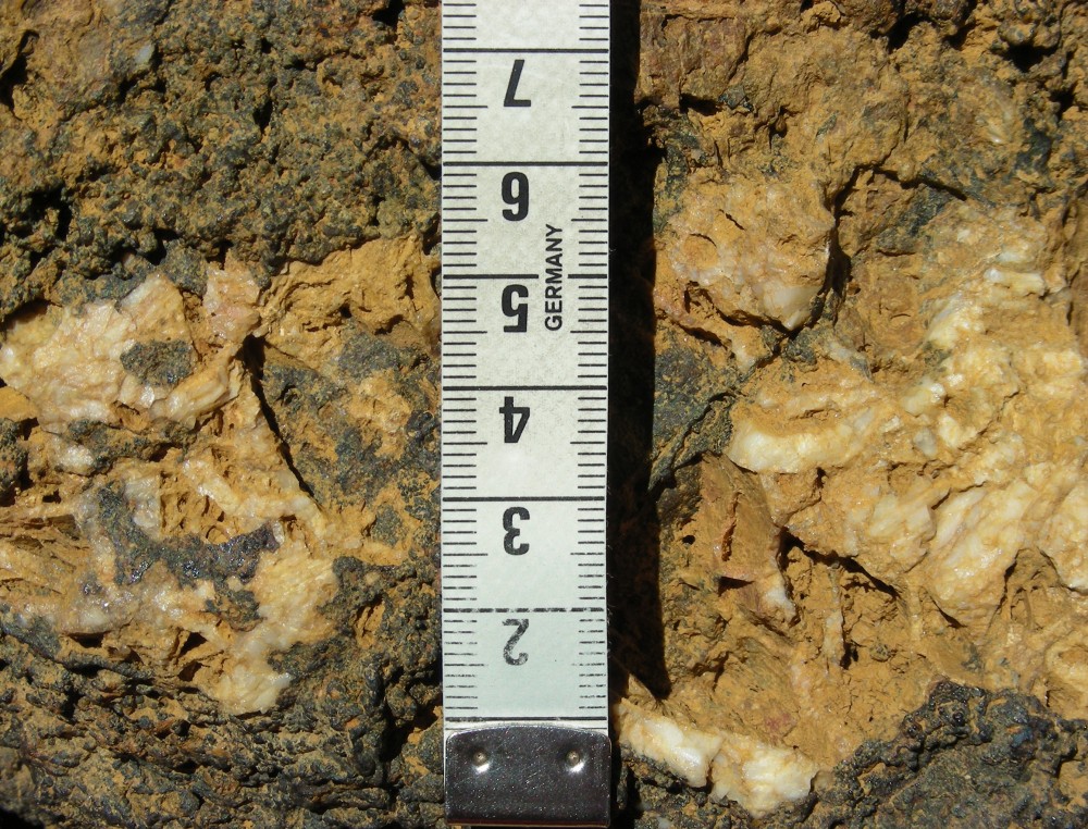 Proterozoic, Paleoproterozoic, breccia, fossils, microfossils, Gabon, 1.JPG