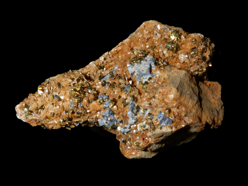 galène, chalcopyrite sur ankérite, mine de la surlatte, smam.png