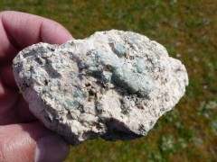 APATITE - LA VILATTE-HAUTE - MONTS D'AMBAZAC - HAUTE-VIENNE (87)