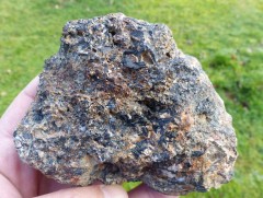 WOLFRAMITE-STRENGITE(mm) - LA VILATTE-HAUTE - MONTS D'AMBAZAC - HAUTE-VIENNE(87)