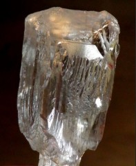 Anglesite sceptre détail
