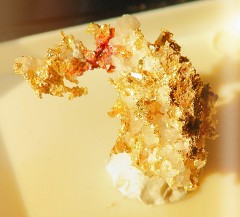 Quartz aurifère