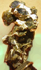Spinelle sur Diopside
