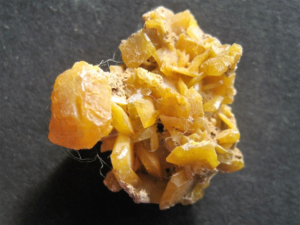 Wulfenite Touissit Oujda Maroc (2).JPG