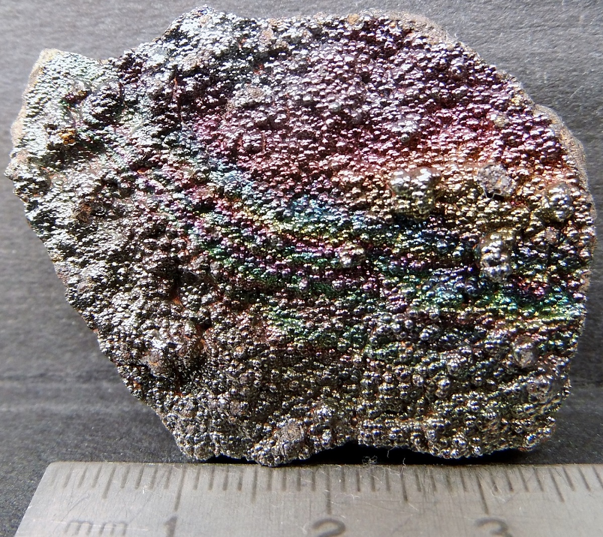 300   - GOETHITE IRISÉE - (Ancien chapeau de fer Chizeuil le 17-Aout-2015).JPG