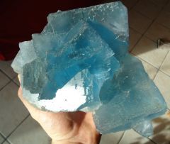 fluorine bleue la Viesca Espagne
