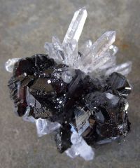 Sphalérite et Quartz