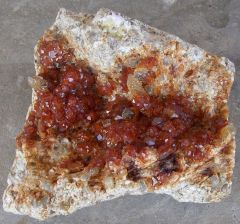 Grenat Spessartine, Quartz Fumé