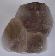 Quartz fumé avec inclusion de Rutile