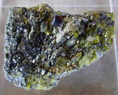 Magnétite, Epidote et Clinochlore