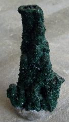 Malachite stalactiforme cristallisée