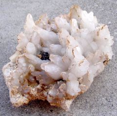 Quartz et Sphalérite