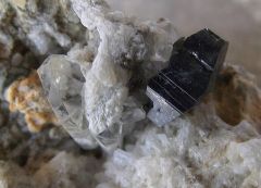 Anatase et quartz