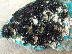 Atacamite, Chrysocolle, Halloysite, Libethenite