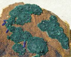 Malachite et Azurite