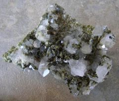 Epidote et Quartz