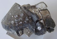 Septaria à Quartz diamant, Célestine et Strontianite