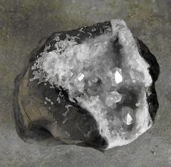 Septaria à Quartz Diamant avec Calcite