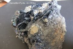 037 Hematite Pyrite Ile d'Elbe