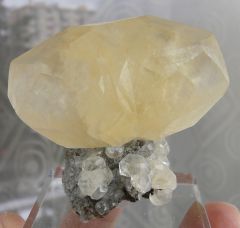 Calcite, mine de Trèves, Cévennes, Gard, Languedoc Roussillon, France.
