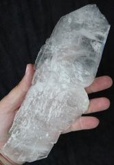 Quartz "couteau" ou "Lame", Le Châtelard, Vallée de la Maurienne, SAvoie, France.