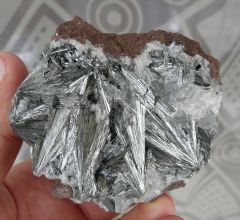 Pyrolusite, Bou Arfa, Maroc.