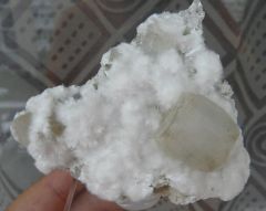 Okenite et Apophyllite, Bombey, Maharashtra, Inde