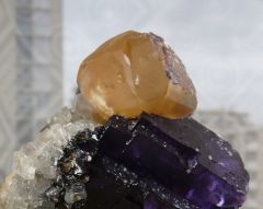 Fluorine, Calcite, Cave in Rock, Harding County, Illinois, USA