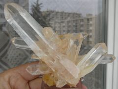 Quartz, Diamantina, vallée Jequitinhonha, Minas gérais, Brésil.