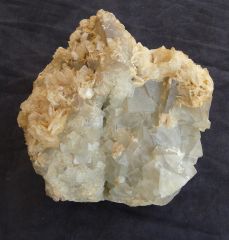 Fluorine et Baryte, Mine de L'Avellan, Var, PACA, France.