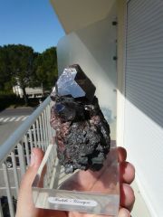 Rutile, Graves Mountain, Lincoln County, Georgie, USA