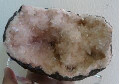 Heulandite, District Nashik, Maharaschtra, Inde.