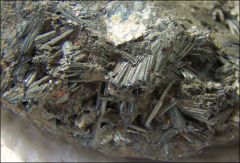 détail Pyrolusite