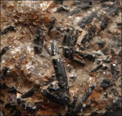 Hornblende vue rapprochée
